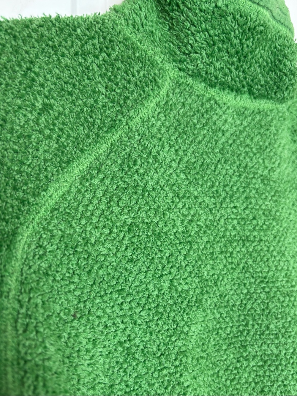 Patagonia Green High-Pile Fleece Jacket Women’s Large Full Zip Outdoor Hiking - Picture 7 of 11